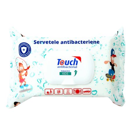 Servetele umede antibacteriene Kids