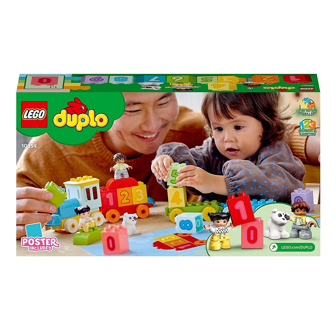 Primul meu tren cu numere Lego Duplo, 10954, Lego