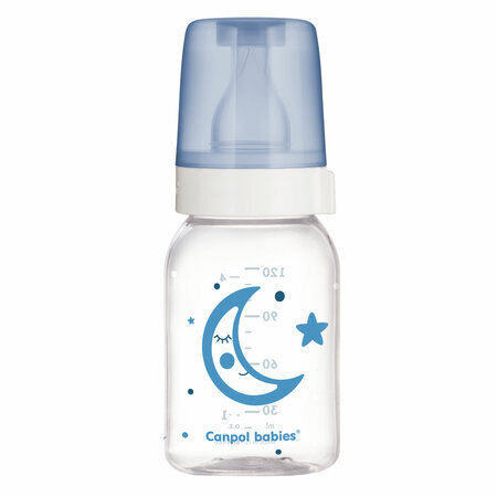 Biberon din sticla, 120 ml, Canpol Babies 504258
