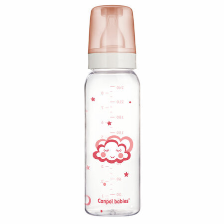 Biberon din sticla, 240 ml, Canpol Babies 504262