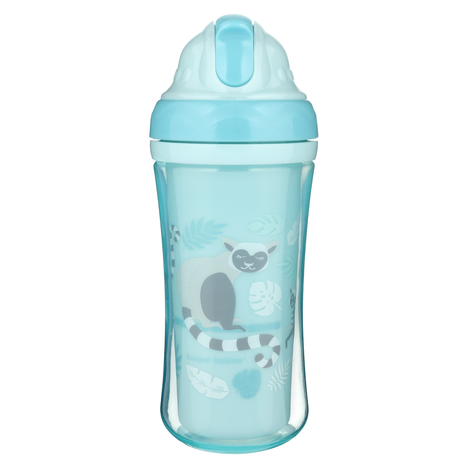 Cana sport cu pai Lemur, 260 ml, Blue, Canpol Babies