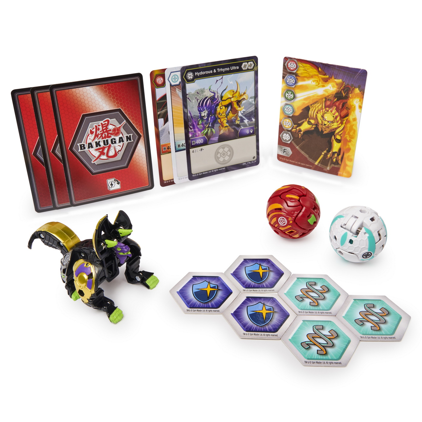 Pachet de start Sezonul 2, Hydorous Trhyno Ultra, Bakugan