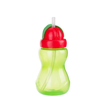 Cana sport cu pai Flip-Top, 270 ml, Green