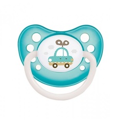 Suzeta ortodontica din latex Toys, 0-6 luni, Canpol Babies