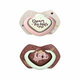 Suzeta simetrica din silicon Sleepy Koala, 6-18 luni, Pink, 2 bucati, Canpol Babies 504369