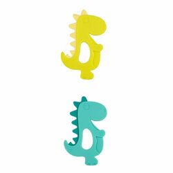 Inel gingival din silicon, Dinozaur, Canpol Babies