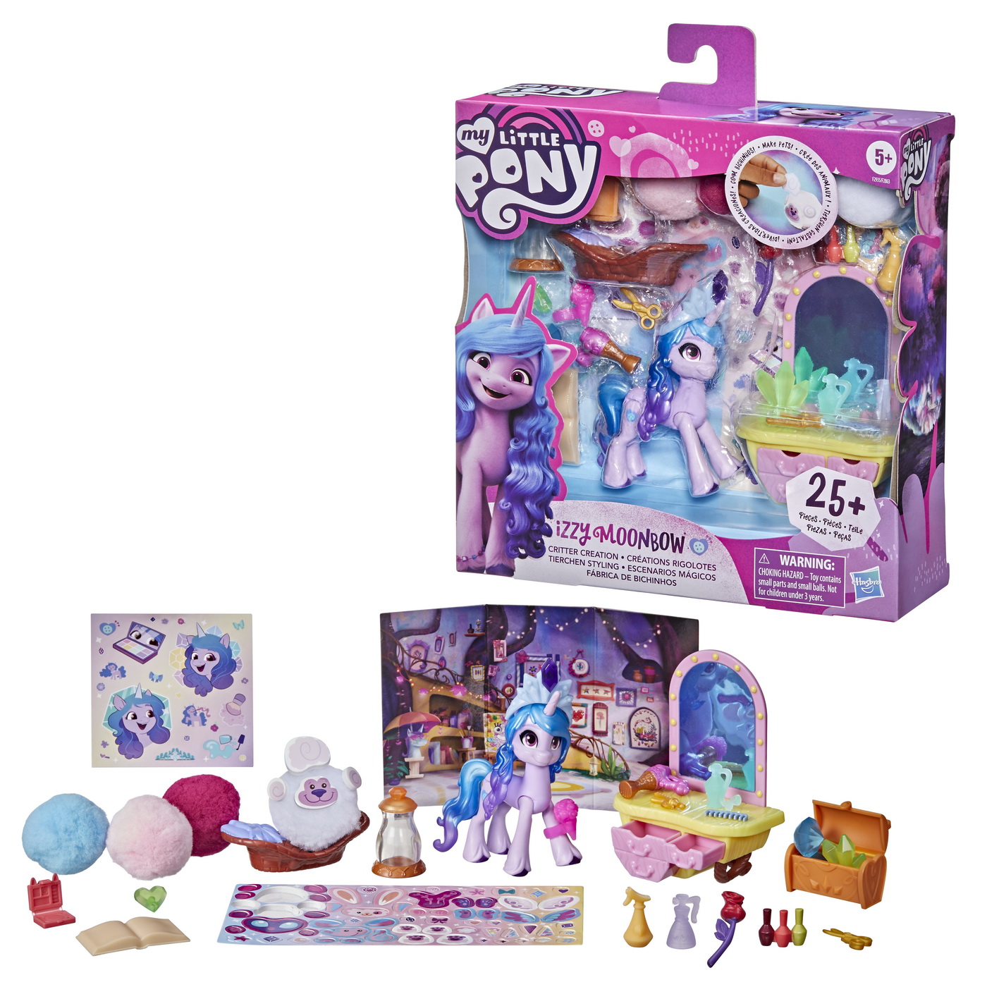 My Little Pony Scena de film Izzy Moon Bow, + 5 ani, Hasbro