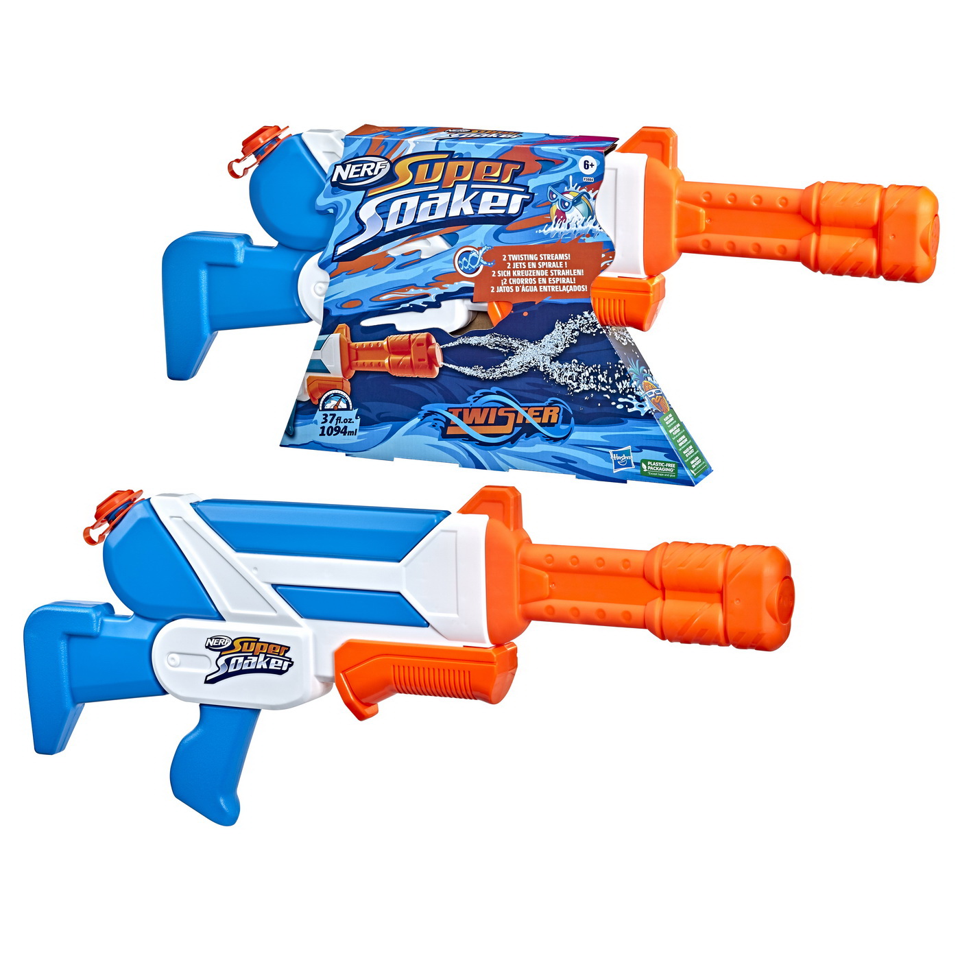 Blaster cu apa Super Soaker Twister, +6 ani, Nerf