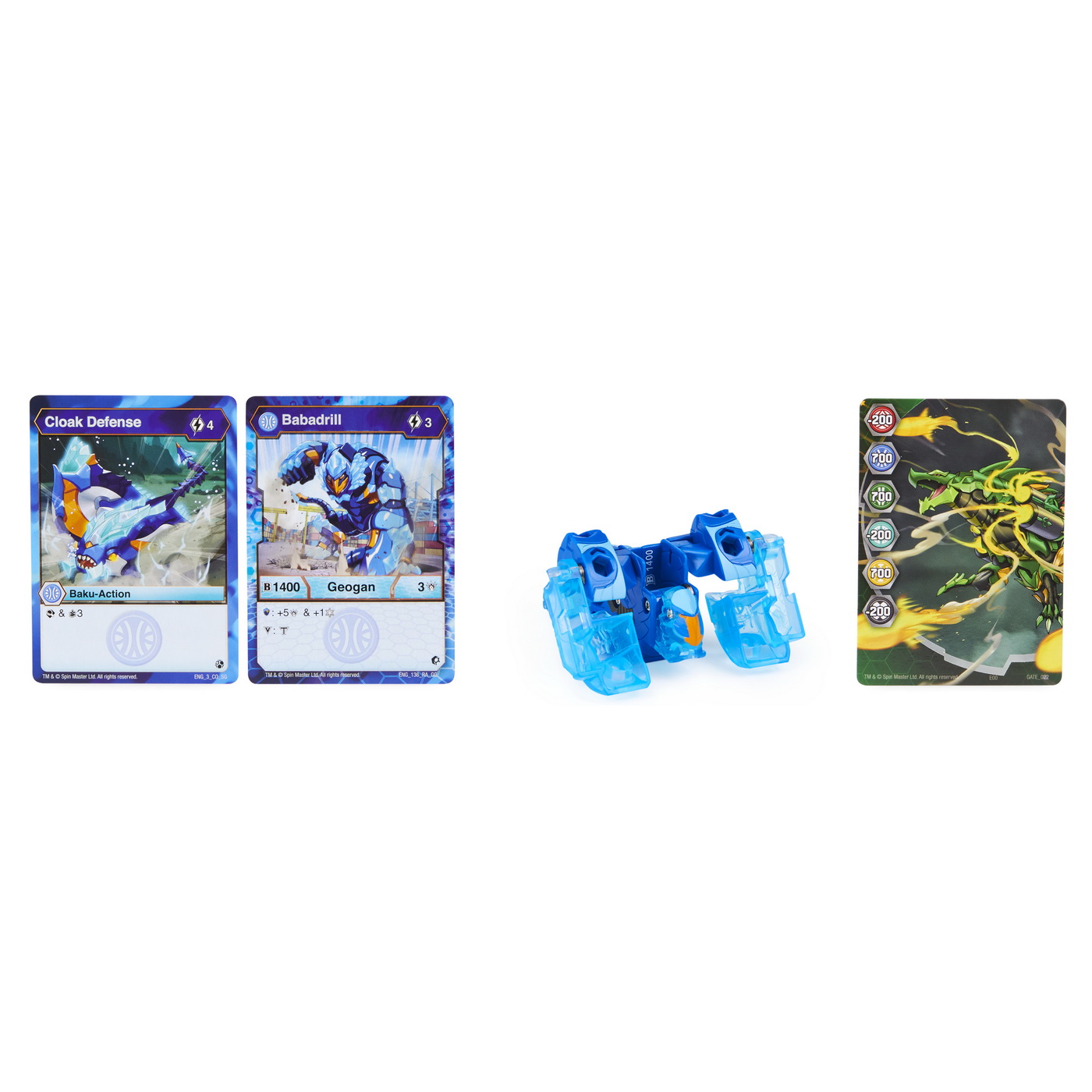 Geogan Babadrill Sezonul 3, Bakugan