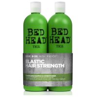 Oferta Pachet Sampon + Balsam fortifiant Bed Head Elasticate, 750 + 750 ml, Tigi