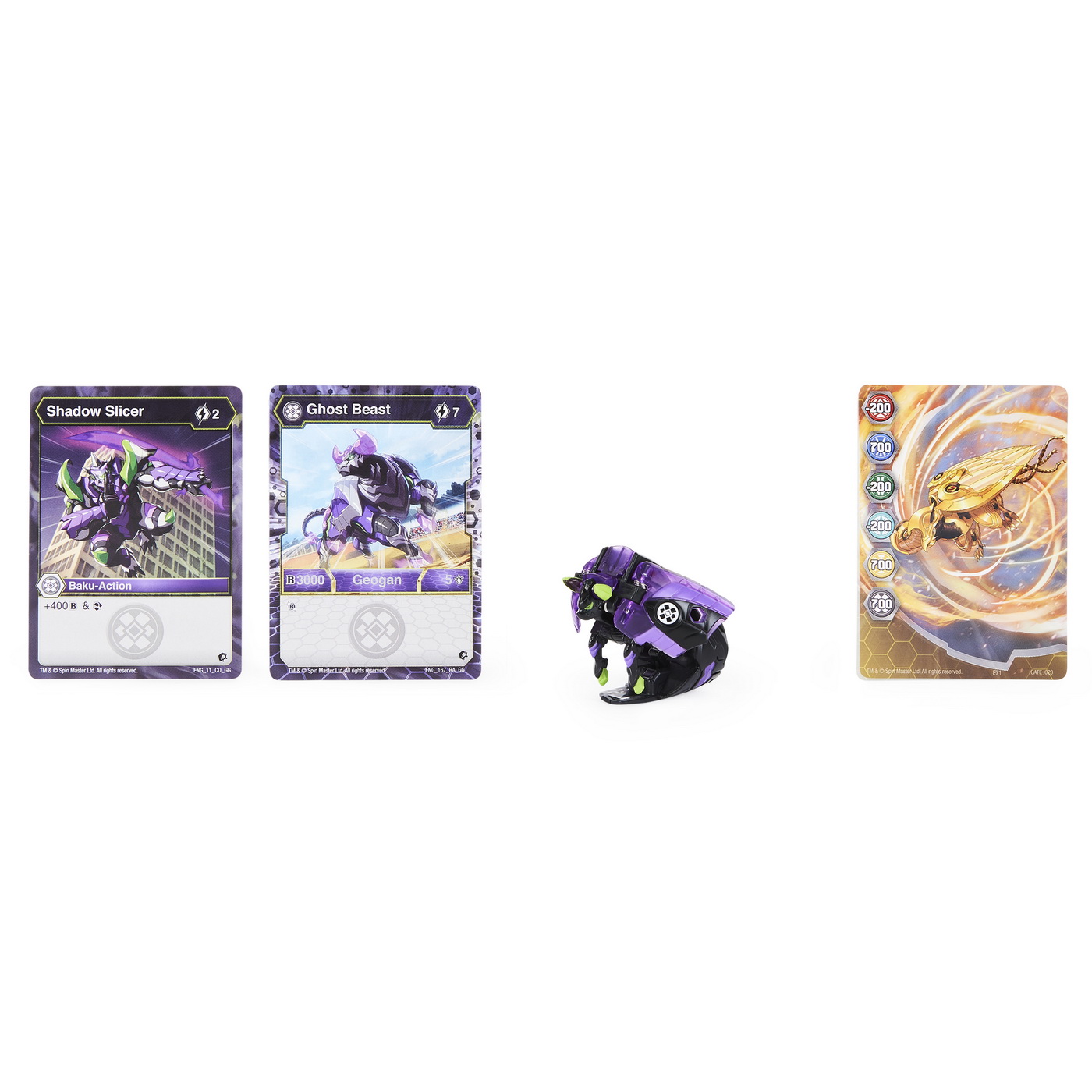 Geogan Ghost Beast Sezonul 3, Bakugan