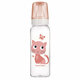 Biberon cu gat ingust Cute Animals, +12 luni, 250 ml, Canpol 504615