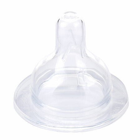 Tetina de silicon mini pentru biberon cu gat larg Easystart, 1 bucata, Canpol 504691