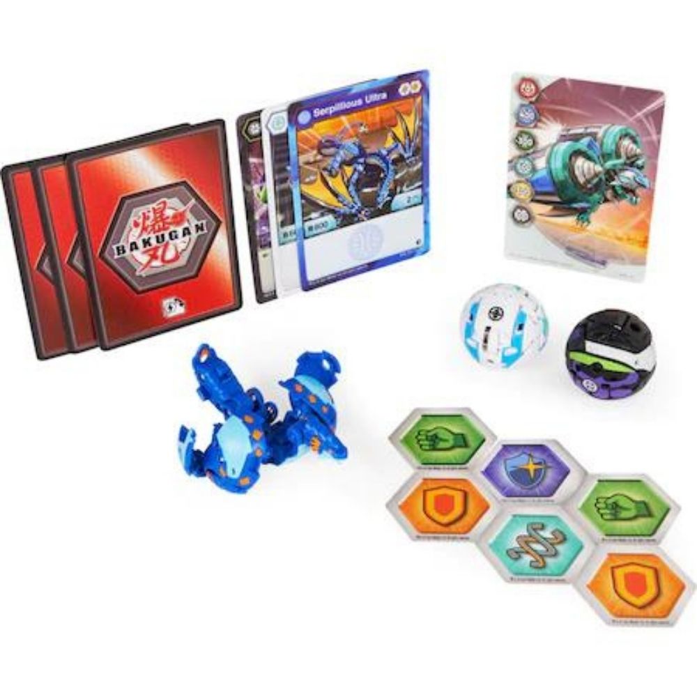 Pachet de start S3, Serpillious ultra, Auratoa si Ninjiton, Bakugan