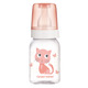 Biberon cu gat ingust Pp Cute Animals, 120 ml, Canpol 504711