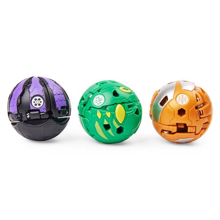 Pachet de start Sezonul 3, +6 ani, Apophix, Crakanoid si Spear Fin, Bakugan 504721