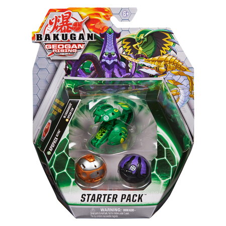Pachet de start Sezonul 3, +6 ani, Apophix, Crakanoid si Spear Fin, Bakugan 504722