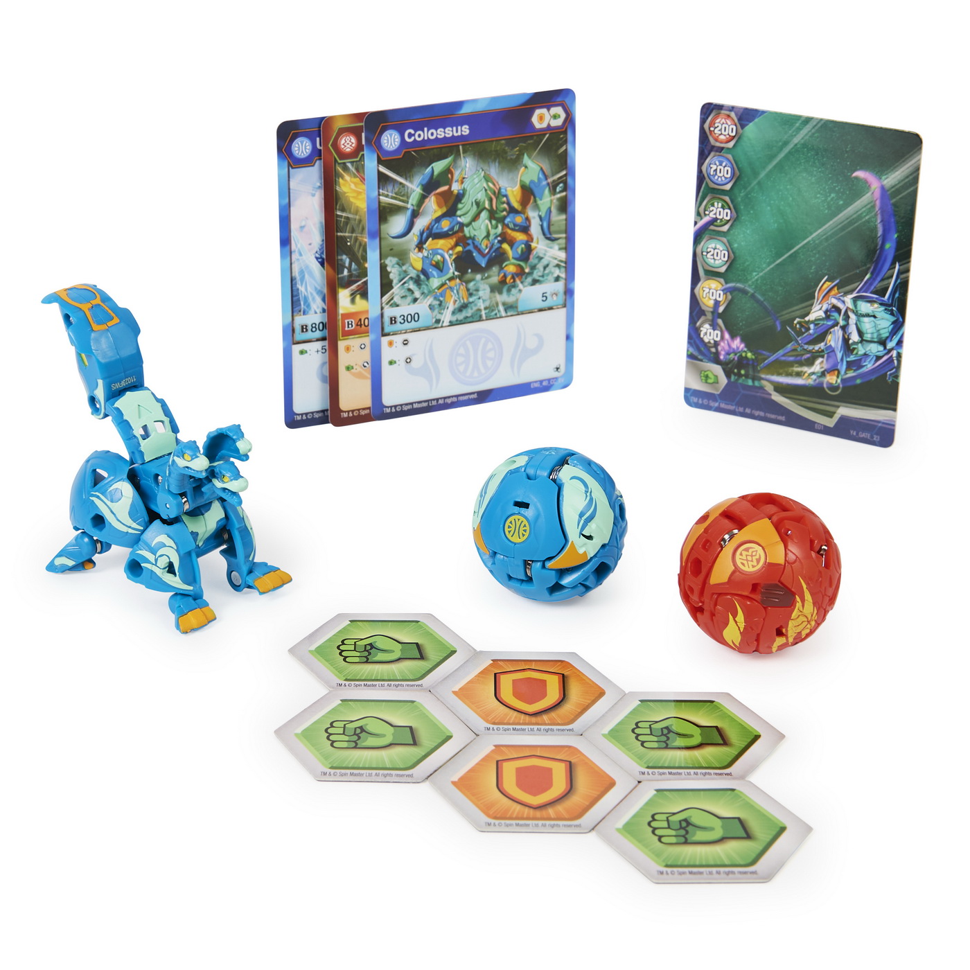 Pachet de start Sezonul 4, Howlkor Ultra, Colossus si Pegatrix, Bakugan