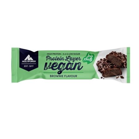 Baton proteic vegan cu gust de Brownie Protein Layer