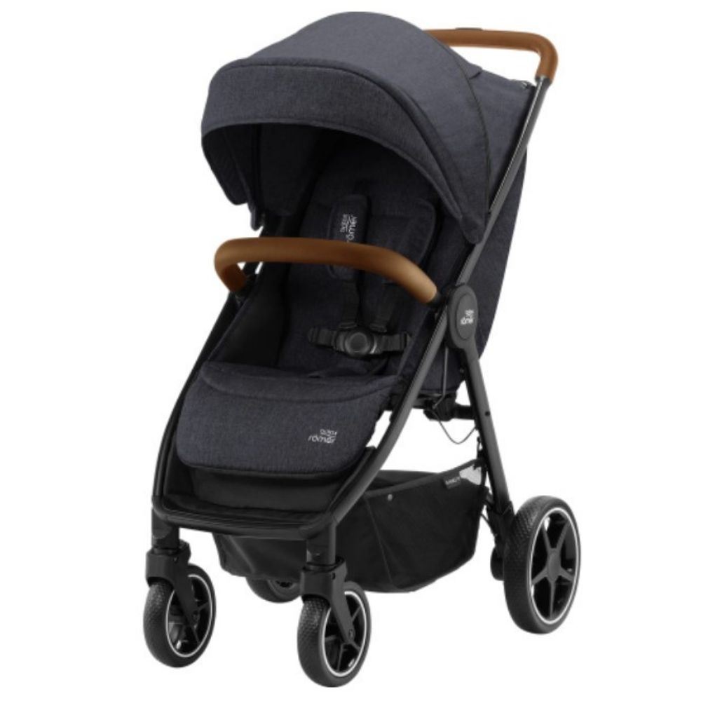 Carucior sport pentru copii B-Agile 4R, Black Shadow Brown, Britax