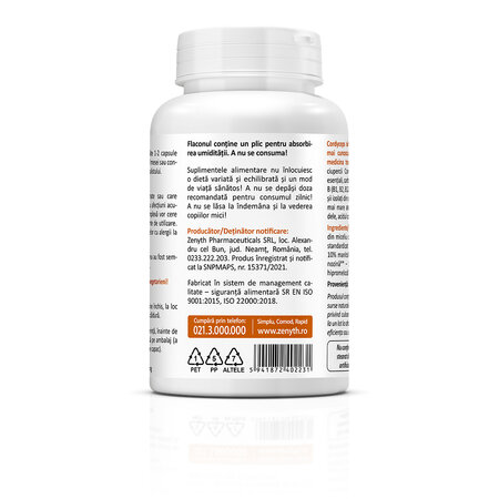 Cordyceps CS-4, 500 mg, 60 capsule, Zenyth 772816