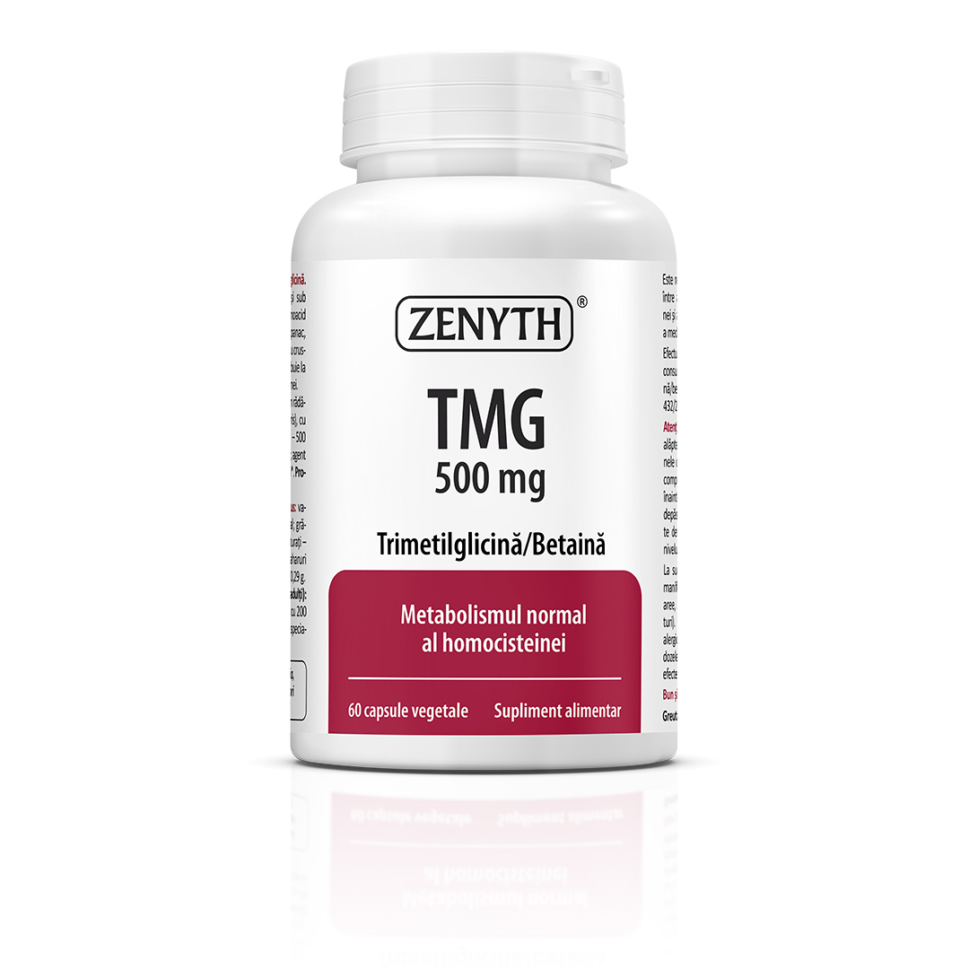 TMG 500 mg, 60 capsule, Zenyth
