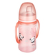 Cana de antrenament Easy Start Exotic Animals, +6 luni, 240 ml, Pink, Canpol Babies 504800