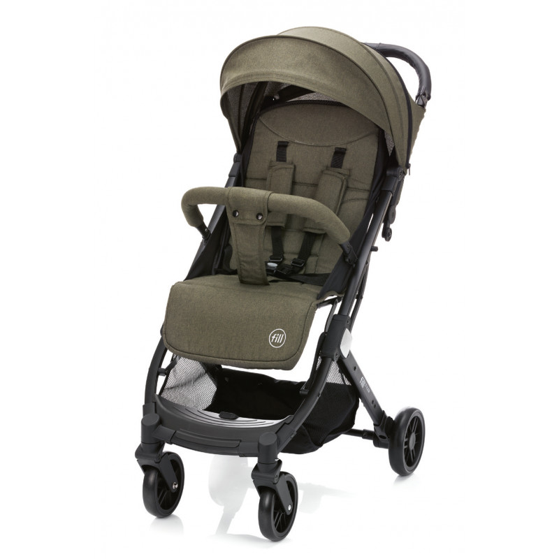 Carucior sport pentru copii Styler, Olive Melange, Fillikid