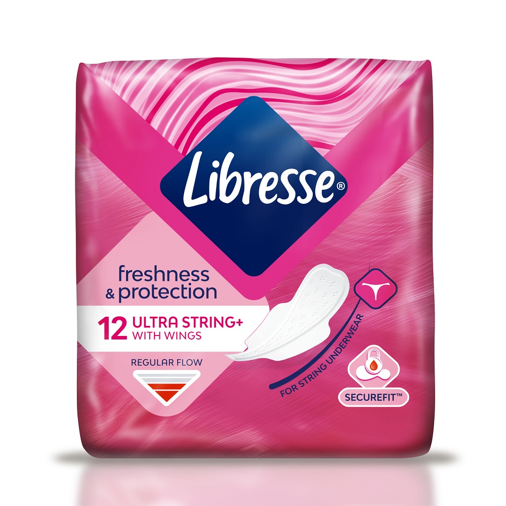 Absorbante Ultra String, 12 buc, Libresse