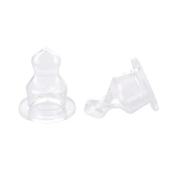 Tetina orthodontica silicon mini, 0 luni+, 2 bucati, Canpol