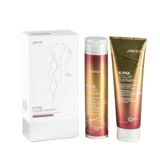 Oferta Pachet Xmas 2020 K-Pak Color Therapy Sampon 300 ml + Conditioner 250 ml, Joico