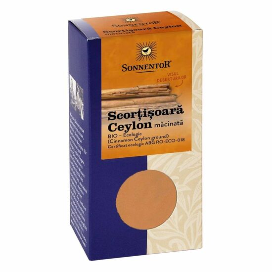 Scortisoara Bio Ceylon macinata, 40 g