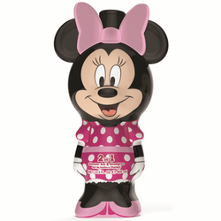 Gel de dus si sampon, Minnie, 3 ani+, 400 ml, Air Val