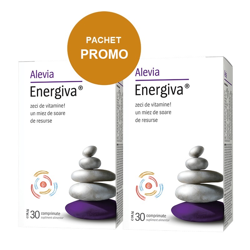 Energiva, 30 + 30 comprimate, Alevia