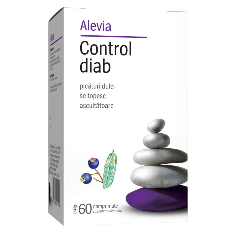 Control Diab, 60 capsule, Alevia