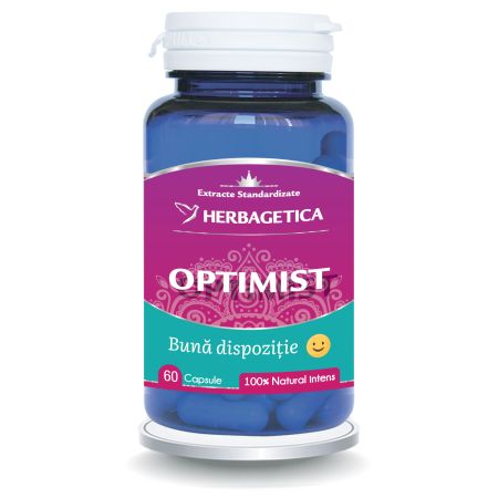 Optimist Plus, 60 capsule, Herbagetica