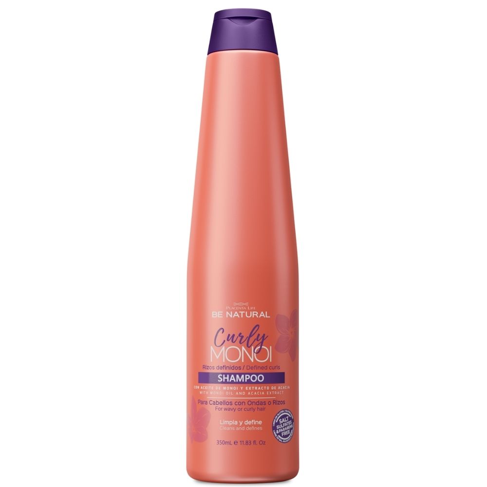 Sampon pentru par cret Curly Monoi, 350 ml, Be Natural