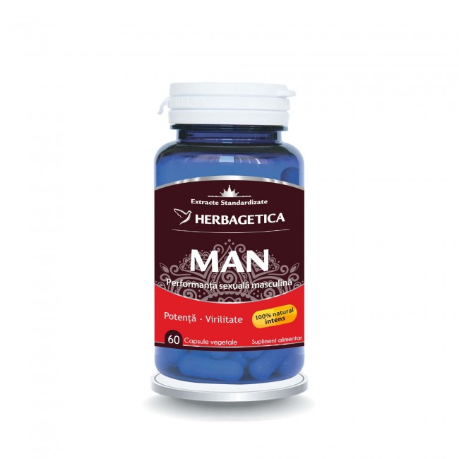 Man Zen Forte, 60 capsule, Herbagetica