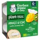 Desert bio din mango, kiwi si cocos, +6 luni, 4x90 g, Gerber 535313