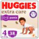 Scutece Pants Nr.4 Extra Care, 9-14 kg, 38 buc, Huggies 777671