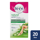 Benzi depilatoare cu ceara Easy Gel, 20 benzi, Aloe Vera, Veet 505635