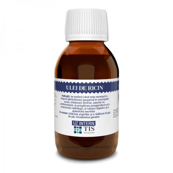 Ulei de Ricin, 100 ml, Tis Farmaceutic