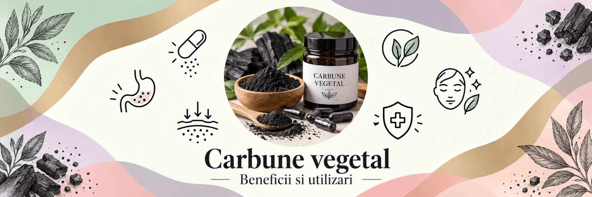 Cărbune medicinal &ndash; beneficii și utilizări
