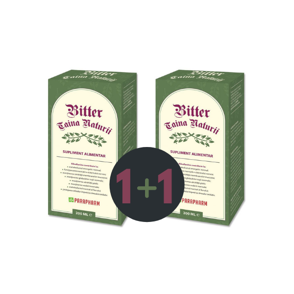 Pachet Bitter Taina Naturii, 2x200 ml, ParaPharm