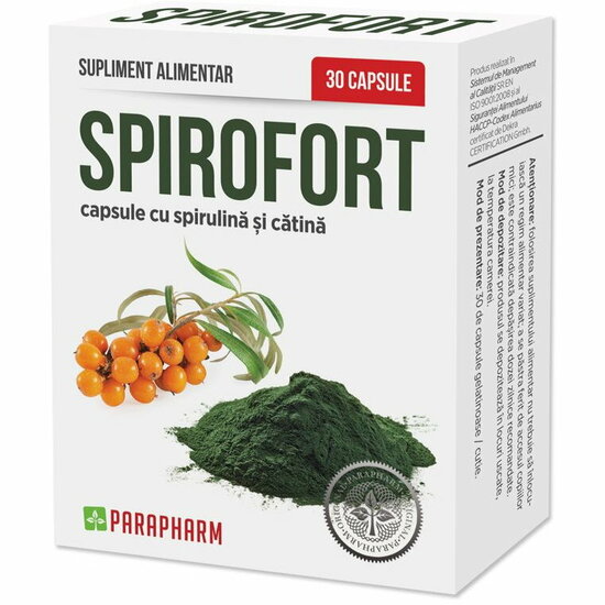 Spirofort cu spirulina si catina