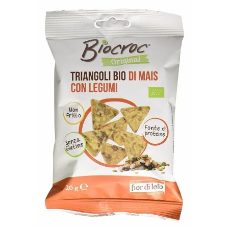 Snack Triunchiular cu porumb si legume fara gluten