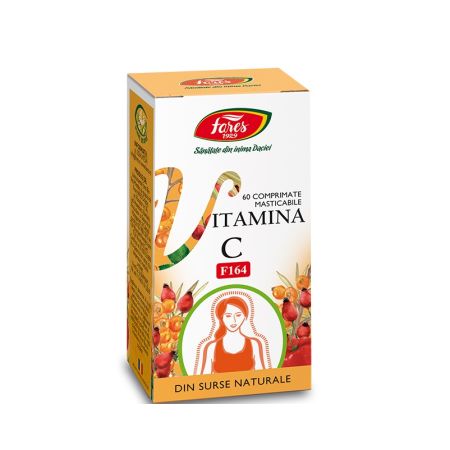 Vitamina C naturala, 60 capsule