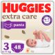 Scutece Pants Nr.3 Extra Care, 6-11 kg, 48 bucati, Huggies 777661