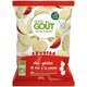Mini biscuiti bio cu orez expandat si mar, +10 luni, 40 g, Good Gout 534995