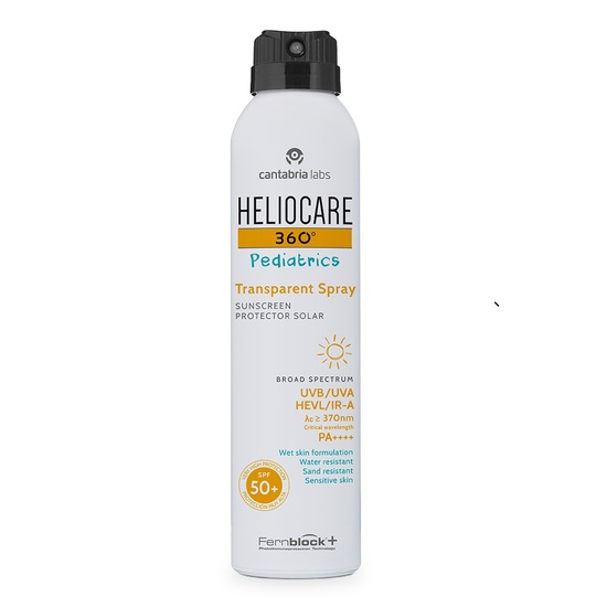 Spray transparent cu protectie solara SPF50+ Heliocare 360 Pediatrics, 200ml,